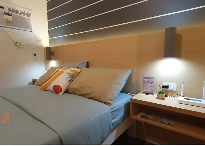 Amani Grand Residences By Jc Spacerentals Balcony Pool View, Ground Floor, 5mins From Airport, Free Wifi, Netflix アパート マクタン